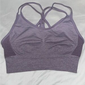 Velocity Lavender Sports Bra